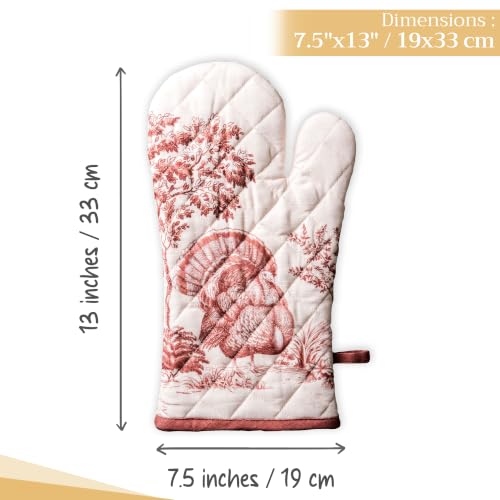 Maison d'Hermine Oven Gloves 100% Cotton Oven Mitt