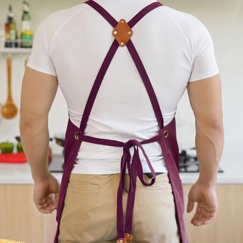 Canvas Aprons for Men Chef Apron