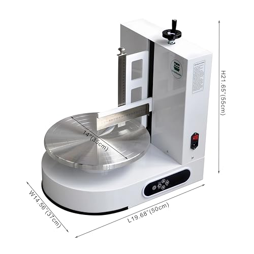 Semi Automatic Birthday Cake Smoothing Coating Machine