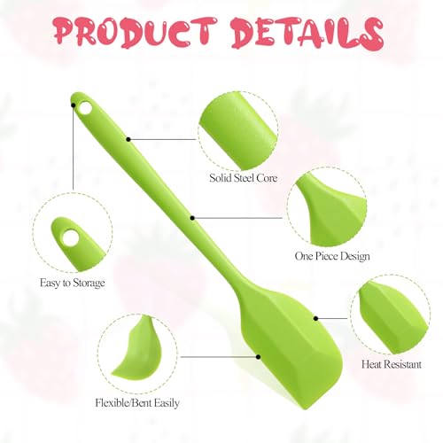 24 Pieces Small Silicone Spatulas (24 Count)