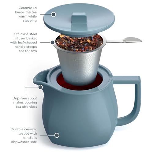 Ceramic Teapot with Infuser