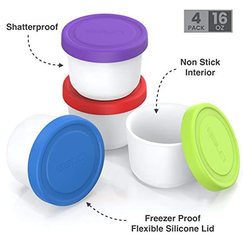 16oz Ice Cream Containers (4 Count)