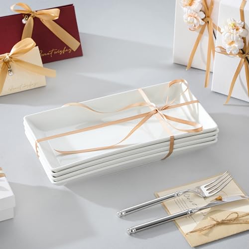 Porcelain Serving Platters Set of 4 (4 Count)