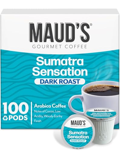 Sumatra Medium Roast Coffee Pods (100 Count)
