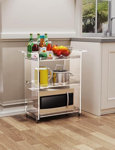 Acrylic Bar Cart
