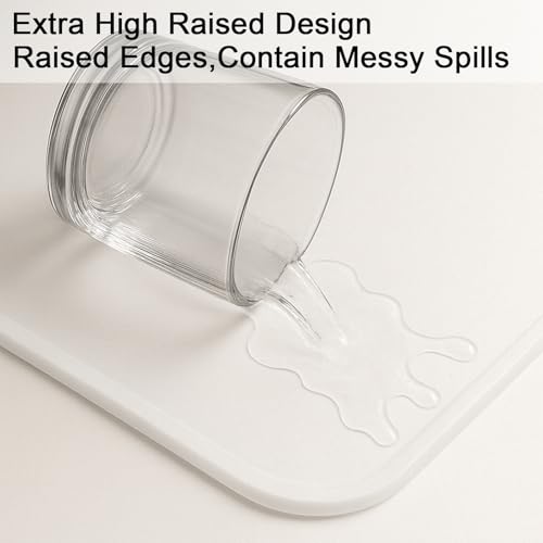 Silicone Mat 35.4"x23.6" Silicone Mats for Kitchen Counter Heat Resistant Mats for Countertop