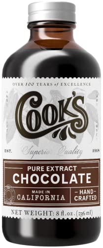 Pure Chocolate Extract for Baking & Ice Cream (8 Fl Oz)