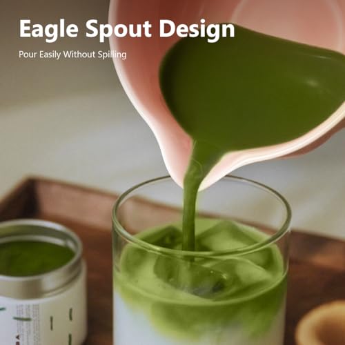 Pink Matcha Whisk Set