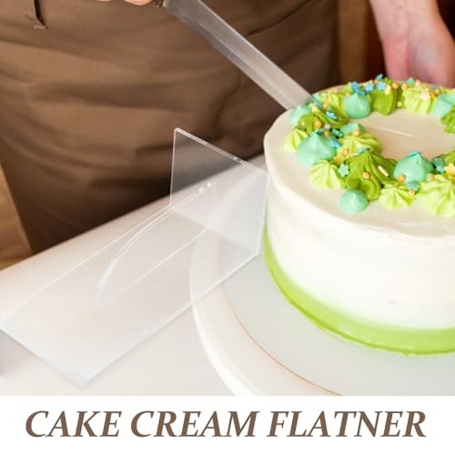 Transparent Acrylic Cake Scraper Smoother