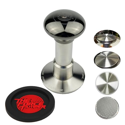 58.50mm Tri Distribute Set Black Mirror Jellyfish AL Handle Coffee Tamper