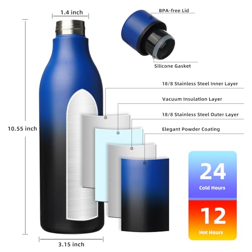 25oz Insulated Water Bottle