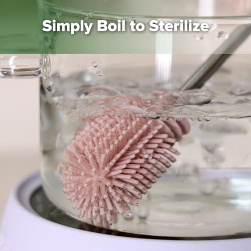 Silicone Cleaning Brush for Baby Bottles & Crevices