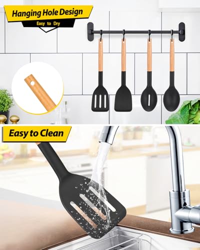Pack of 4 Silicone Cooking Utensils Set (4 Count)