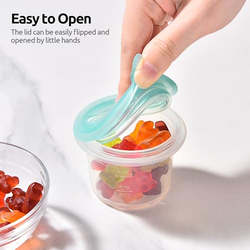 Silicone Container with Lids