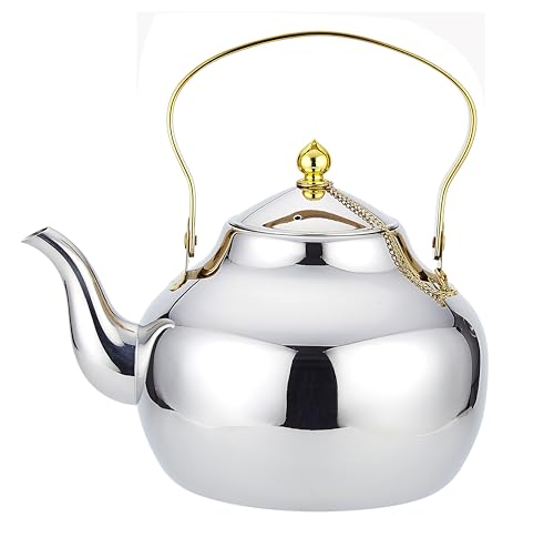 2.1 Quart Stainless Steel Teapot With Infuser