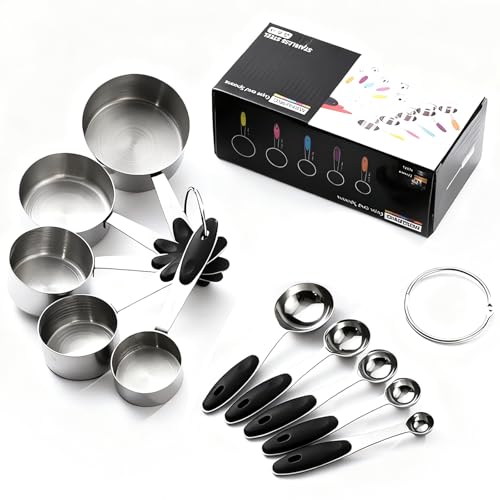 10pcs Measuring Cups and Spoons Set