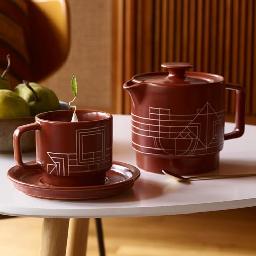 Ceramic Teapot with Infuser