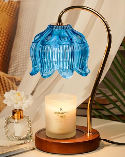 Flower Candle Warmer Lamp with Timer