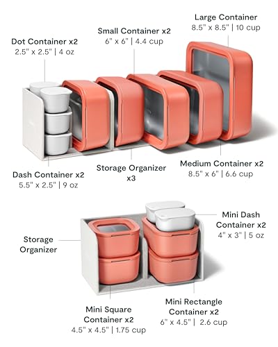 22 Piece Glass Food Storage Set (22 Count)