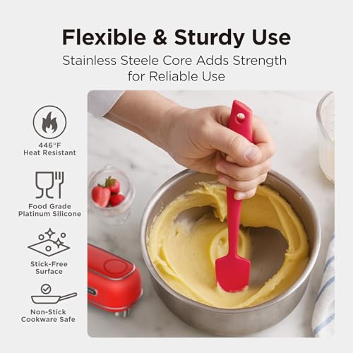 WaltzGrip Platinum Silicone Jar and Can Spatula Set (2 Count)