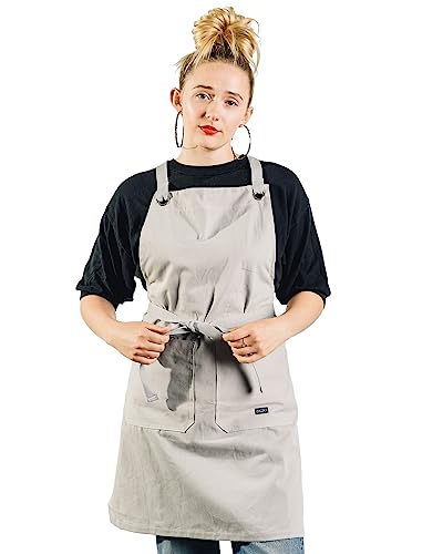 Crossback Kitchen Apron for Cooking