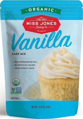 Organic Yellow Cake and Cupcake Mix (15.87 Ounce)