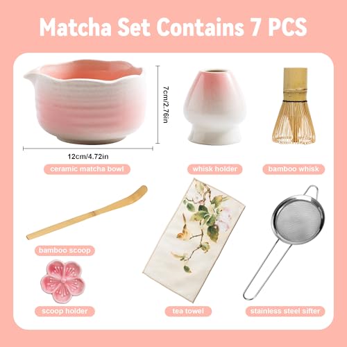 Matcha Whisk Set Ceramic Matcha Set Includes Bowl