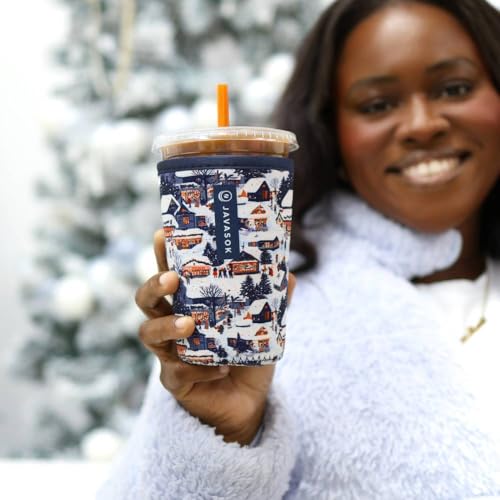 JavaSok Iced Coffee & Cold Soda Insulated Neoprene Cup Sleeve