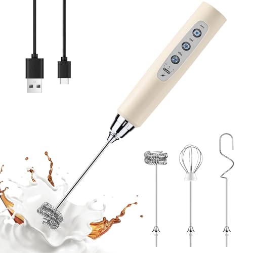 Handheld Milk Frother Wand for Coffee