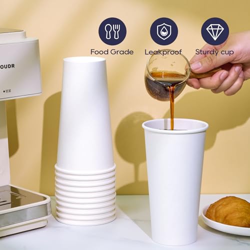 1000 pack Paper Cup Disposable 20 oz (125.99 Count)