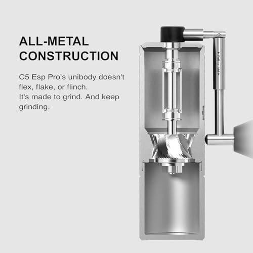 C5 ESP Pro Manual Coffee Grinder with S2C