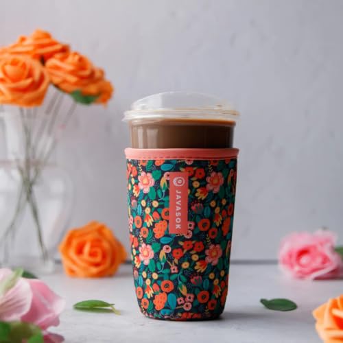JavaSok Iced Coffee & Cold Soda Insulated Neoprene Cup Sleeve