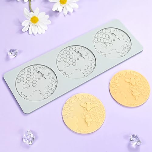 3D Honeycomb Lace Fondant Mold Lace Beehive Wedding Cake Silicone Mousse Sugar Craft Icing Mat Pad Pastry Baking Tool
