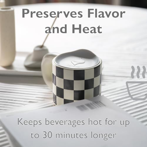 Reusable Silicone Lid for Coffee Cups and Mugs