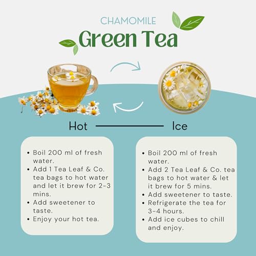 Chamomile Green Tea (50 Count)