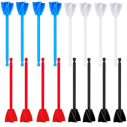 16 Pcs Epoxy Resin Mixer Paddles for Drill (16 Count)