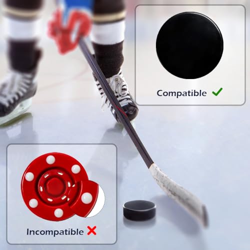 Clear Hockey Pucks Wall Display for 4 Pucks