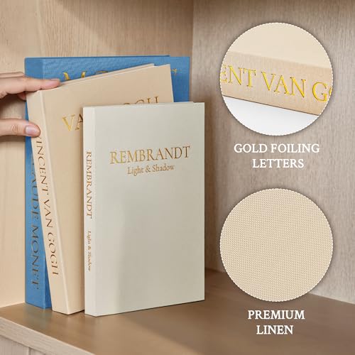 Aesthetic Decorative Books (3 Count)