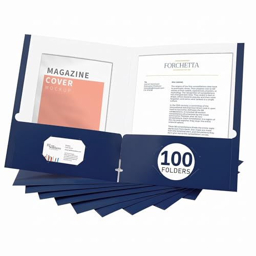 File folders with Pockets (100 Count)