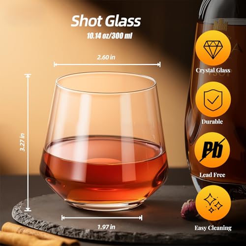 Classic Whiskey Glass 10.14 oz (2 Count)