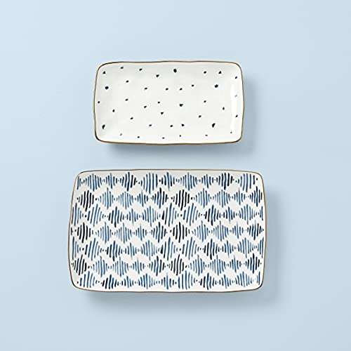Blue Bay 2 Piece Nesting Platter Set (5 Count)