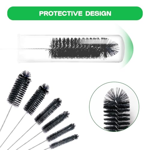 Straw Cleaner Brush Set 12 Pieces Extra Long (12 Count)