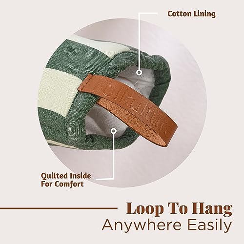 Oven Mitts Matcha Green (2 Count)