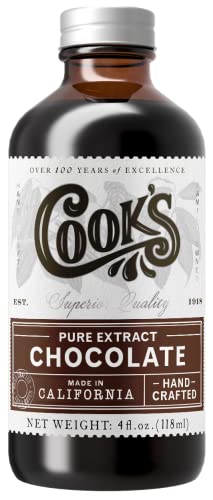 Organic Chocolate Extract for Baking (4 Fl Oz)