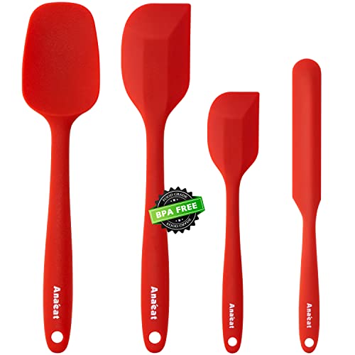 4 Piece Silicone Spatula Set (4 Count)
