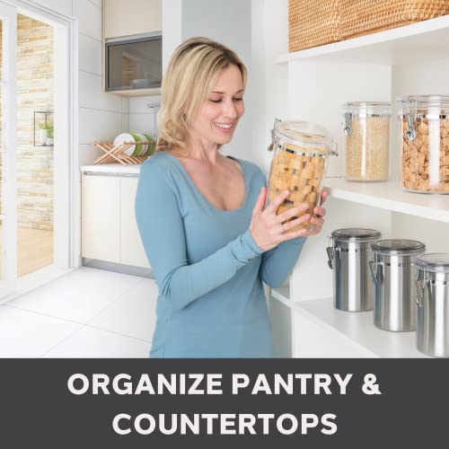 Clear Canister Airtight 38oz