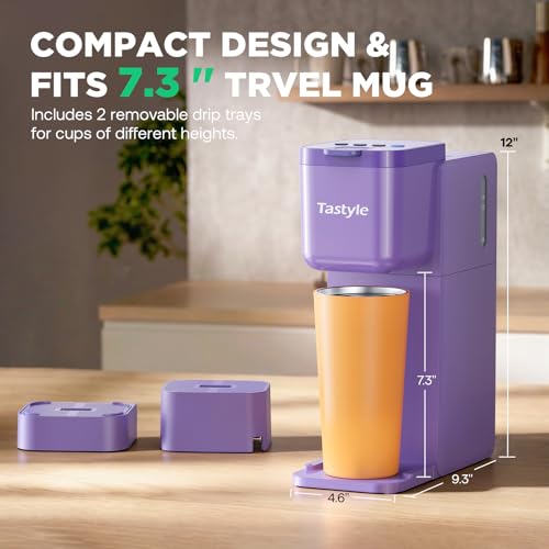 Single Serve Coffee Maker Hot and Iced with Bold Brew