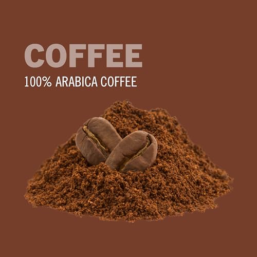 Medium Roast Instant Black Coffee USDA Organic with Adaptogenic Mushrooms (6.13 Ounce)