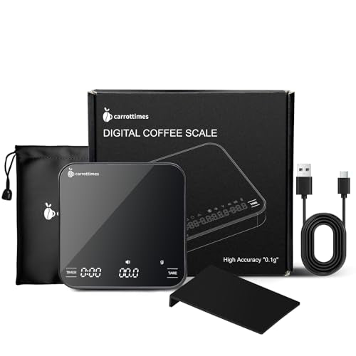 Rechargeable Mini Coffee Scale with Timer