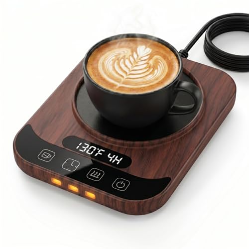 Smart Coffee Mug Warmer with LED Display